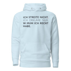 Unisex Premium-Hoodie – Cotton Heritage M2580 | ICH STREITE NICHT