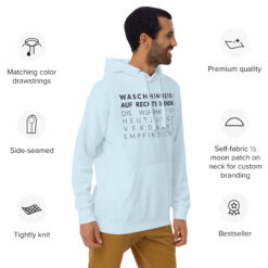 Unisex Premium-Hoodie – Cotton Heritage M2580 | WASCHHINWEIS
