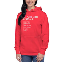 Unisex Premium-Hoodie – Cotton Heritage M2580 | ICH FÜHLE MICH HEUTE ALS FRAU