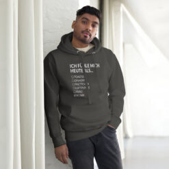 Unisex Premium-Hoodie – Cotton Heritage M2580 | ICH FÜHLE MICH HEUTE ALS MANN
