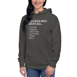 Unisex Premium-Hoodie – Cotton Heritage M2580 | ICH FÜHLE MICH HEUTE ALS FRAU