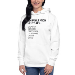 Unisex Premium-Hoodie – Cotton Heritage M2580 | ICH FÜHLE MICH HEUTE ALS FRAU