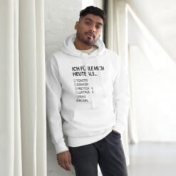 Unisex Premium-Hoodie – Cotton Heritage M2580 | ICH FÜHLE MICH HEUTE ALS MANN