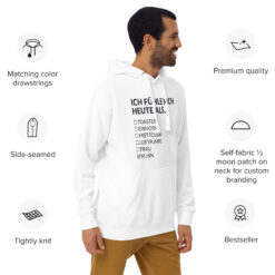 Unisex Premium-Hoodie – Cotton Heritage M2580 | ICH FÜHLE MICH HEUTE ALS MANN