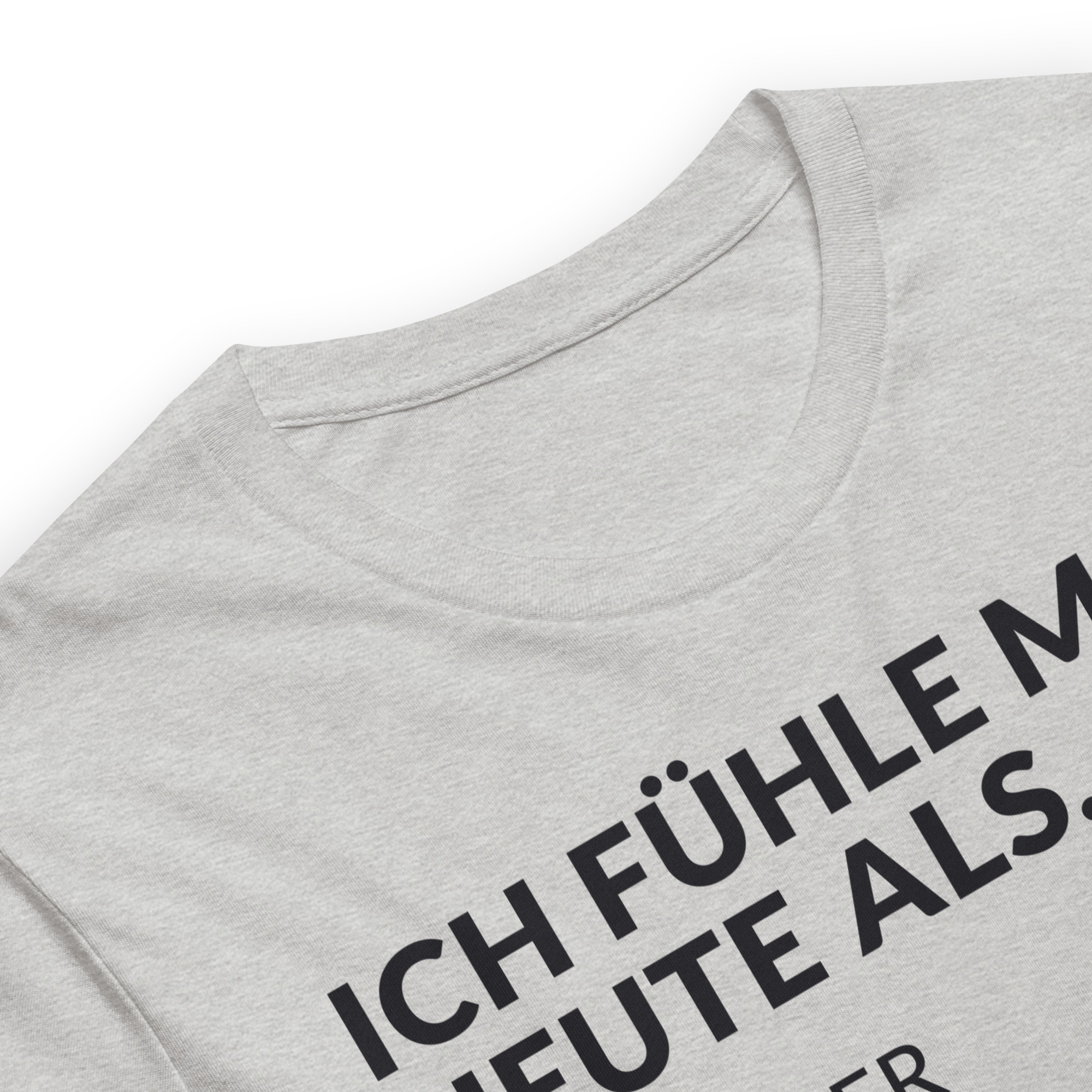 Essenzielles Unisex T-Shirt – Bella + Canvas 3001 | ICH FÜHLE MICH HEUTE ALS FRAU – Bild 8