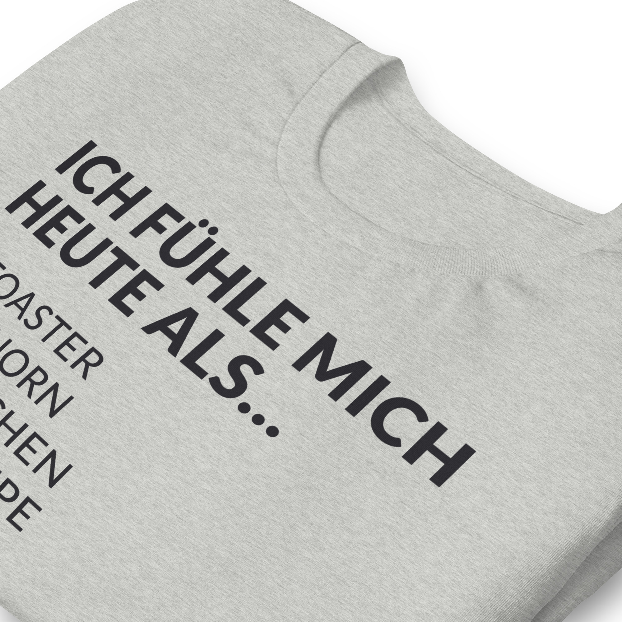 Essenzielles Unisex T-Shirt – Bella + Canvas 3001 | ICH FÜHLE MICH HEUTE ALS FRAU – Bild 22