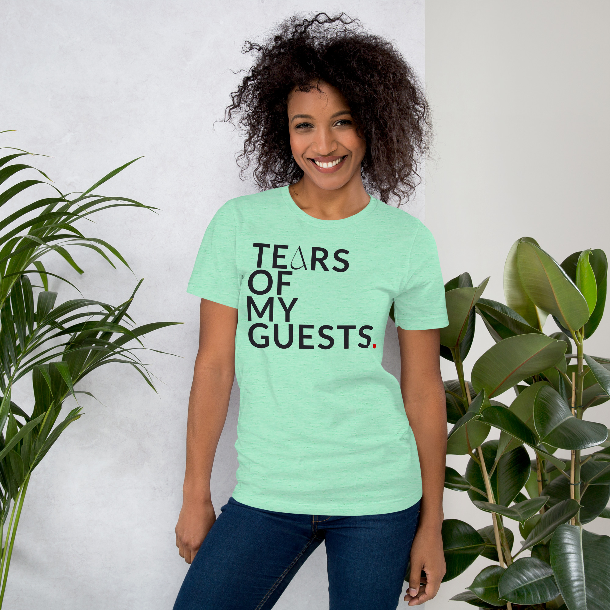 Essenzielles Unisex T-Shirt – Bella + Canvas 3001 | TEARS – Bild 10