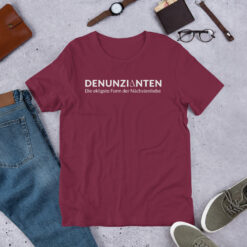 Essenzielles Unisex T-Shirt – Bella + Canvas 3001 | DENUNZIANTEN
