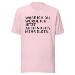 Essenzielles Unisex T-Shirt – Bella + Canvas 3001 | WÄRE ICH DU