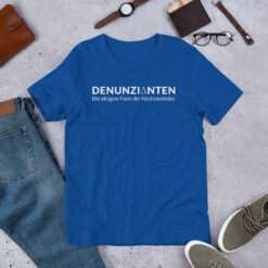Essenzielles Unisex T-Shirt – Bella + Canvas 3001 | DENUNZIANTEN