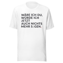 Essenzielles Unisex T-Shirt – Bella + Canvas 3001 | WÄRE ICH DU