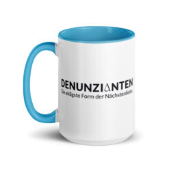 Bunte Tasse mit farbiger Innenseite | DENUNZIANTEN