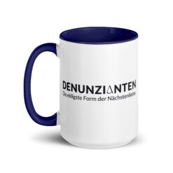 Bunte Tasse mit farbiger Innenseite | DENUNZIANTEN