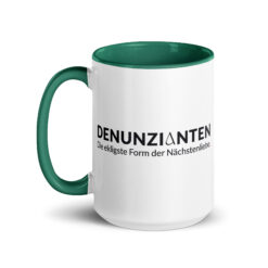 Bunte Tasse mit farbiger Innenseite | DENUNZIANTEN