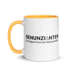 Bunte Tasse mit farbiger Innenseite | DENUNZIANTEN