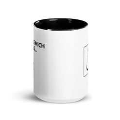 Bunte Tasse mit farbiger Innenseite | ICH FÜHLE MICH HEUTE ALS FRAU