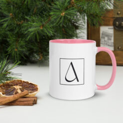 Keramiktasse mit farbiger Innenseite | ICH FÜHLE MICH HEUTE ALS MANN