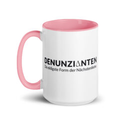 Bunte Tasse mit farbiger Innenseite | DENUNZIANTEN