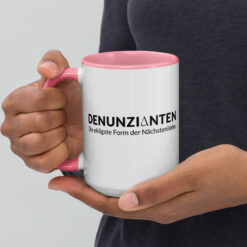 Bunte Tasse mit farbiger Innenseite | DENUNZIANTEN