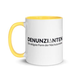 Bunte Tasse mit farbiger Innenseite | DENUNZIANTEN