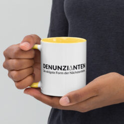 Bunte Tasse mit farbiger Innenseite | DENUNZIANTEN