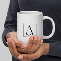 Weiße, glänzende Tasse | DENUNZIANTEN