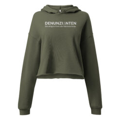 Cropped Hoodie für Damen – Bella + Canvas 7502 | DENUNZIANTEN