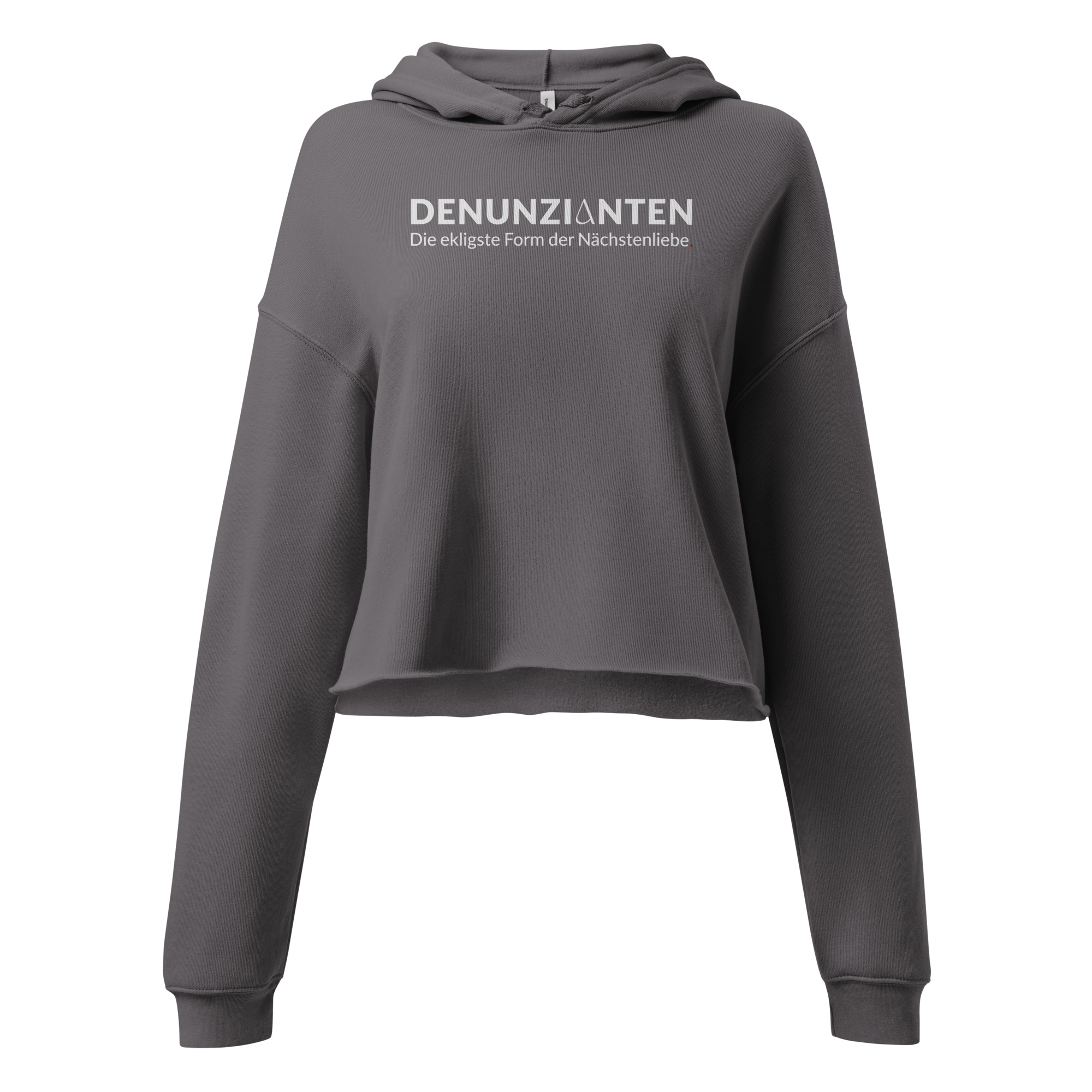 Cropped Hoodie für Damen – Bella + Canvas 7502 | DENUNZIANTEN