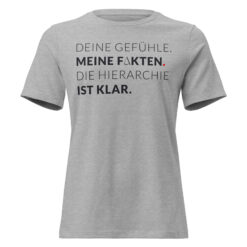 Lockeres Damen-T-Shirt – Bella + Canvas 6400 | MEINE FAKTEN