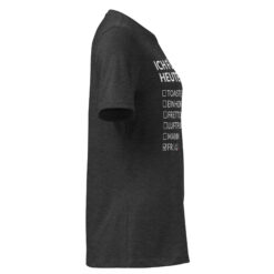 Lockeres Damen-T-Shirt – Bella + Canvas 6400 | ICH FÜHLE MICH HEUTE ALS FRAU