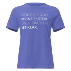 Lockeres Damen-T-Shirt – Bella + Canvas 6400 | MEINE FAKTEN