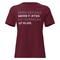 Lockeres Damen-T-Shirt – Bella + Canvas 6400 | MEINE FAKTEN