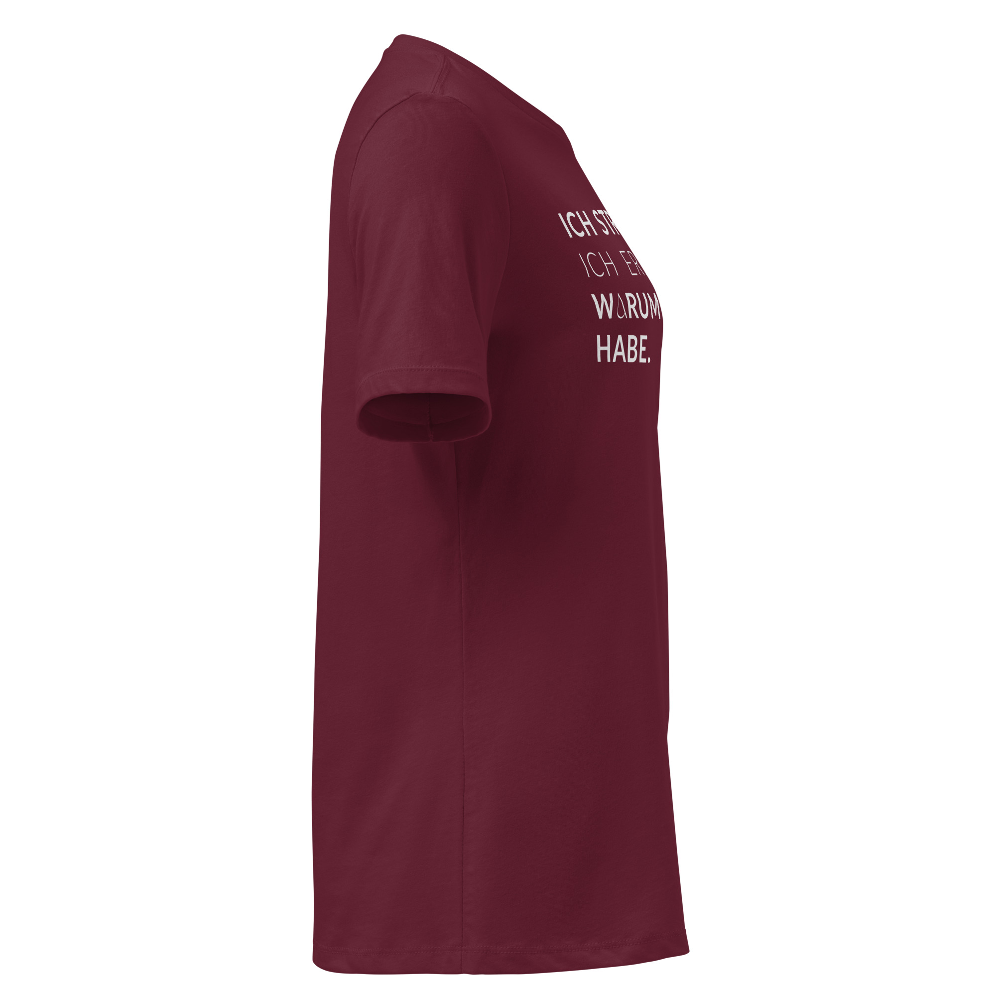 Lockeres Damen-T-Shirt – Bella + Canvas 6400 | ICH STREITE NICHT – Bild 8