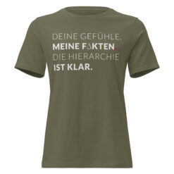 Lockeres Damen-T-Shirt – Bella + Canvas 6400 | MEINE FAKTEN