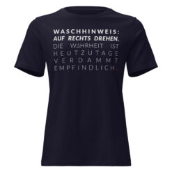 Alternative view of Lockeres Damen-T-Shirt – Bella + Canvas 6400 | WASCHHINWEIS
