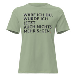 Lockeres Damen-T-Shirt – Bella + Canvas 6400 | WÄRE ICH DU