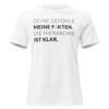 Lockeres Damen-T-Shirt – Bella + Canvas 6400 | MEINE FAKTEN