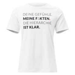 Lockeres Damen-T-Shirt – Bella + Canvas 6400 | MEINE FAKTEN