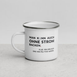 Tasse aus Emaille | OHNE HIRN