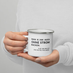 Tasse aus Emaille | OHNE HIRN