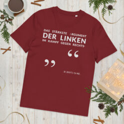 Unisex T-Shirt aus Bio-Baumwolle Creator 2.0 – Stanley/Stella STTU169 | LINKES ARGUMENT
