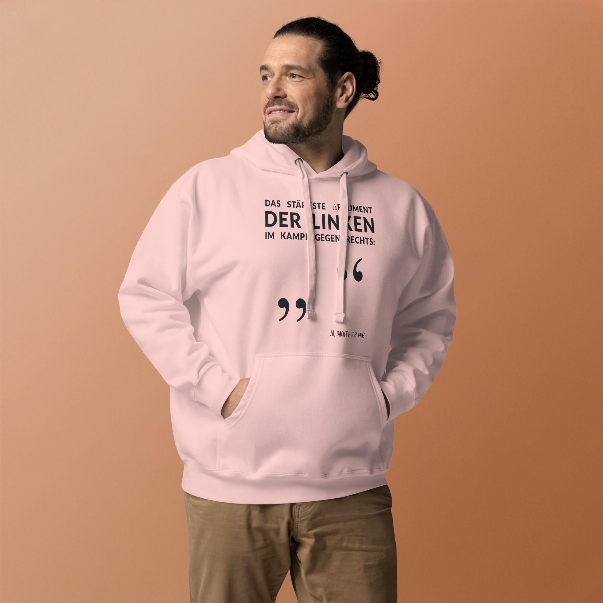 Unisex Premium-Hoodie – Cotton Heritage M2580 | LINKES ARGUMENT – Bild 15