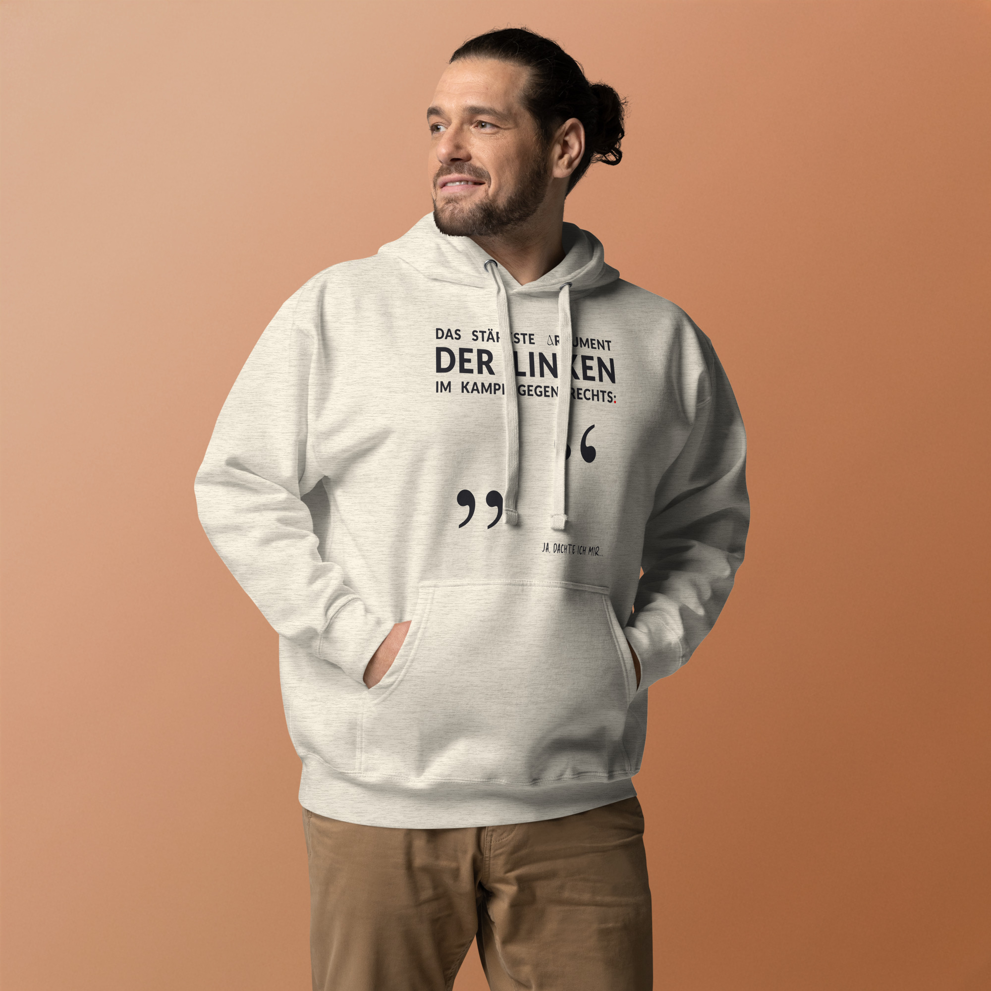Unisex Premium-Hoodie – Cotton Heritage M2580 | LINKES ARGUMENT – Bild 19