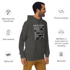 Unisex Premium-Hoodie – Cotton Heritage M2580 | GESCHWÄRZT
