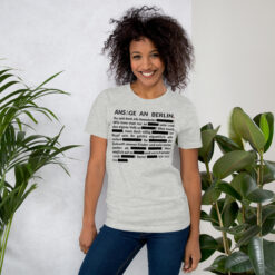Essenzielles Unisex T-Shirt – Bella + Canvas 3001 | GESCHWÄRZT