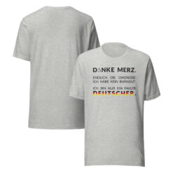 Essenzielles Unisex T-Shirt – Bella + Canvas 3001 | DANKE MERZ