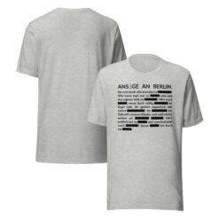 Essenzielles Unisex T-Shirt – Bella + Canvas 3001 | GESCHWÄRZT