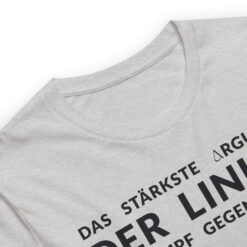 Essenzielles Unisex T-Shirt – Bella + Canvas 3001 | LINKES ARGUMENT