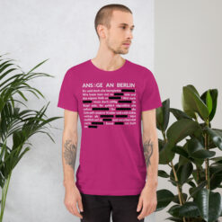 Essenzielles Unisex T-Shirt – Bella + Canvas 3001 | GESCHWÄRZT