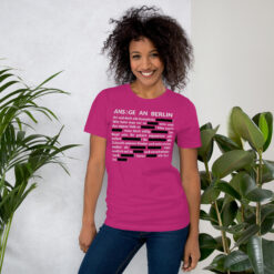 Essenzielles Unisex T-Shirt – Bella + Canvas 3001 | GESCHWÄRZT